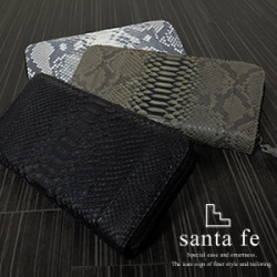 santa feパイソン財布