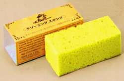 スエードシャンプー&サドルソープ専用スポンジ[セルロース素材(日本製)]