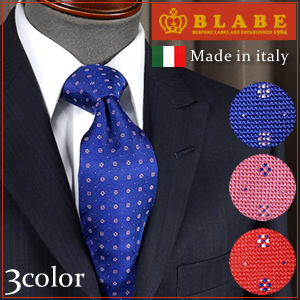 BLABEネクタイ　小紋柄