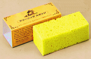 スエードシャンプー&サドルソープ専用スポンジ[セルロース素材(日本製)]