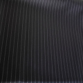 Tessitura di Quaregna 黒 ストライプ 光沢系