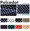 Polcadot,ポルカドット,個性派裏地,ポリエステル