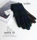 santa feツイード  グローブ