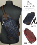 santa feショルダーバック