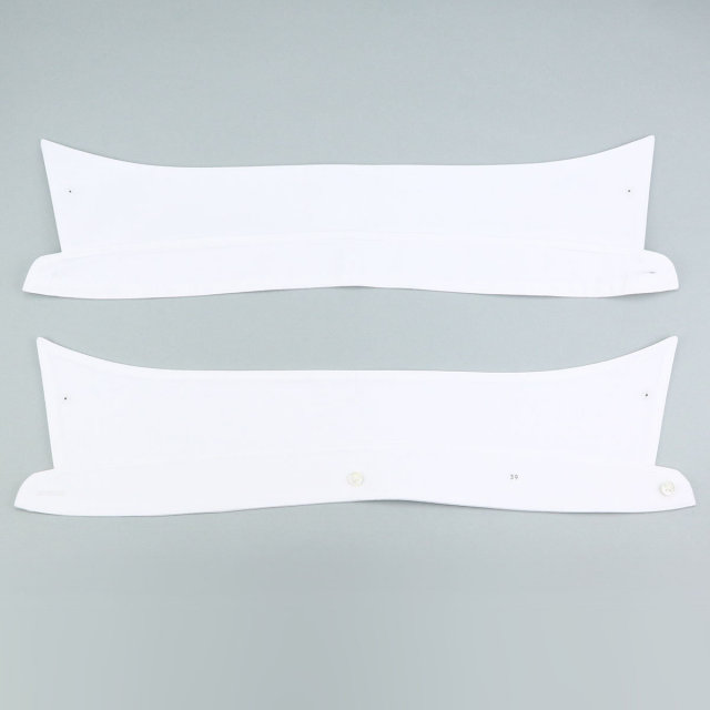 ウィンザーノット デタッチドカラーシャツ用替え襟 ピンホールカラー 白ブロード 100番手双糸 綿100% 日本製 ドレスシャツ