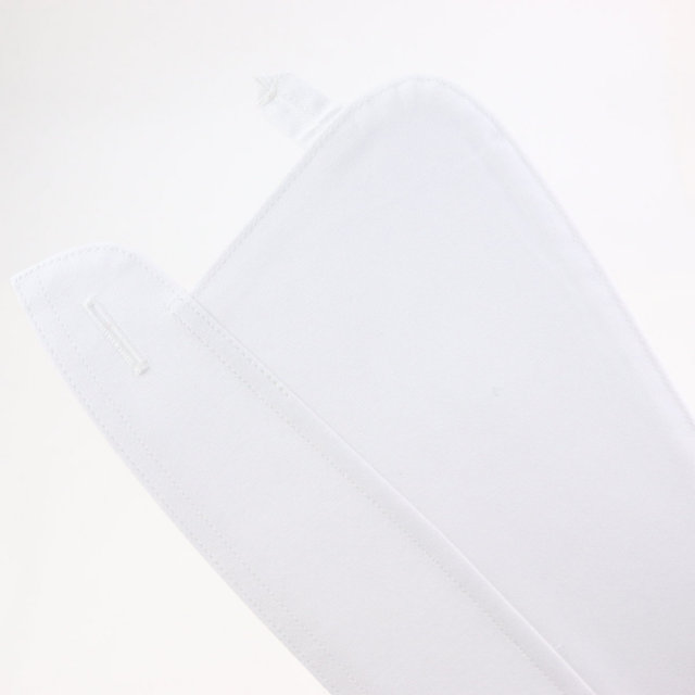 ウィンザーノット 替え襟 ラウンドタブカラー 白ブロード 100番手双糸 綿100% 日本製 ドレスシャツ