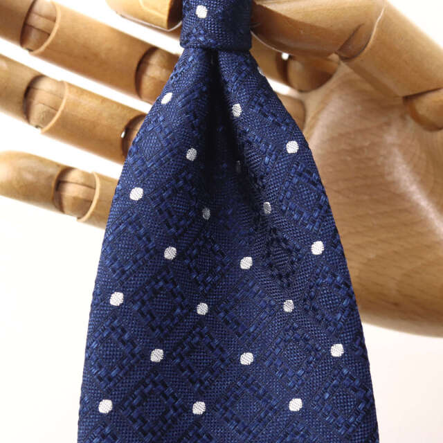 ネクタイ ネクタイ ビジネス ブランド ドット ネイビー 紺 ワイン 赤  