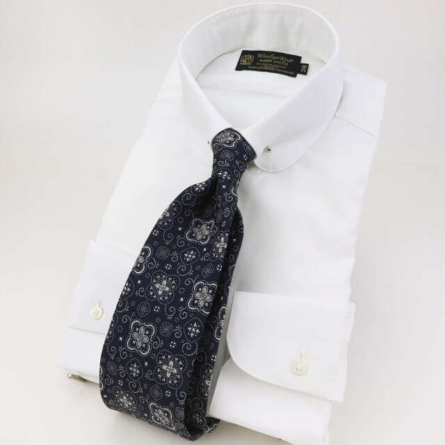 14th tsx 真珠牡丹 白ドレスシャツ 14th tsx 真珠牡丹 白ドレスシャツ