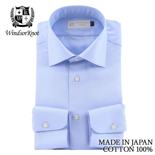 【新品　Y's シャツ】ワイズ ドレスシャツ ネイビー オーバーサイズ LL相当 スマートビズ ワイシャツ 長袖 デザイン 形態安定 ドレスシャツ Y