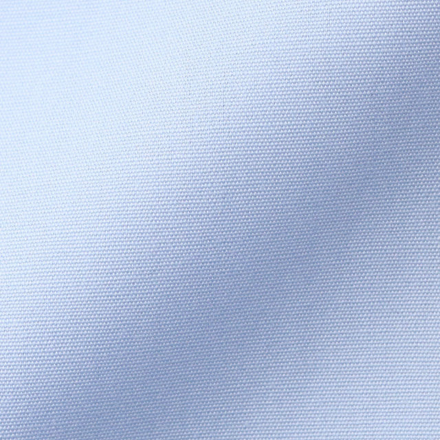 ウィンザーノット デタッチドカラー用 ボディ サックスブルー ブロード 100双 綿100% 日本製 ドレスシャツ スリム 