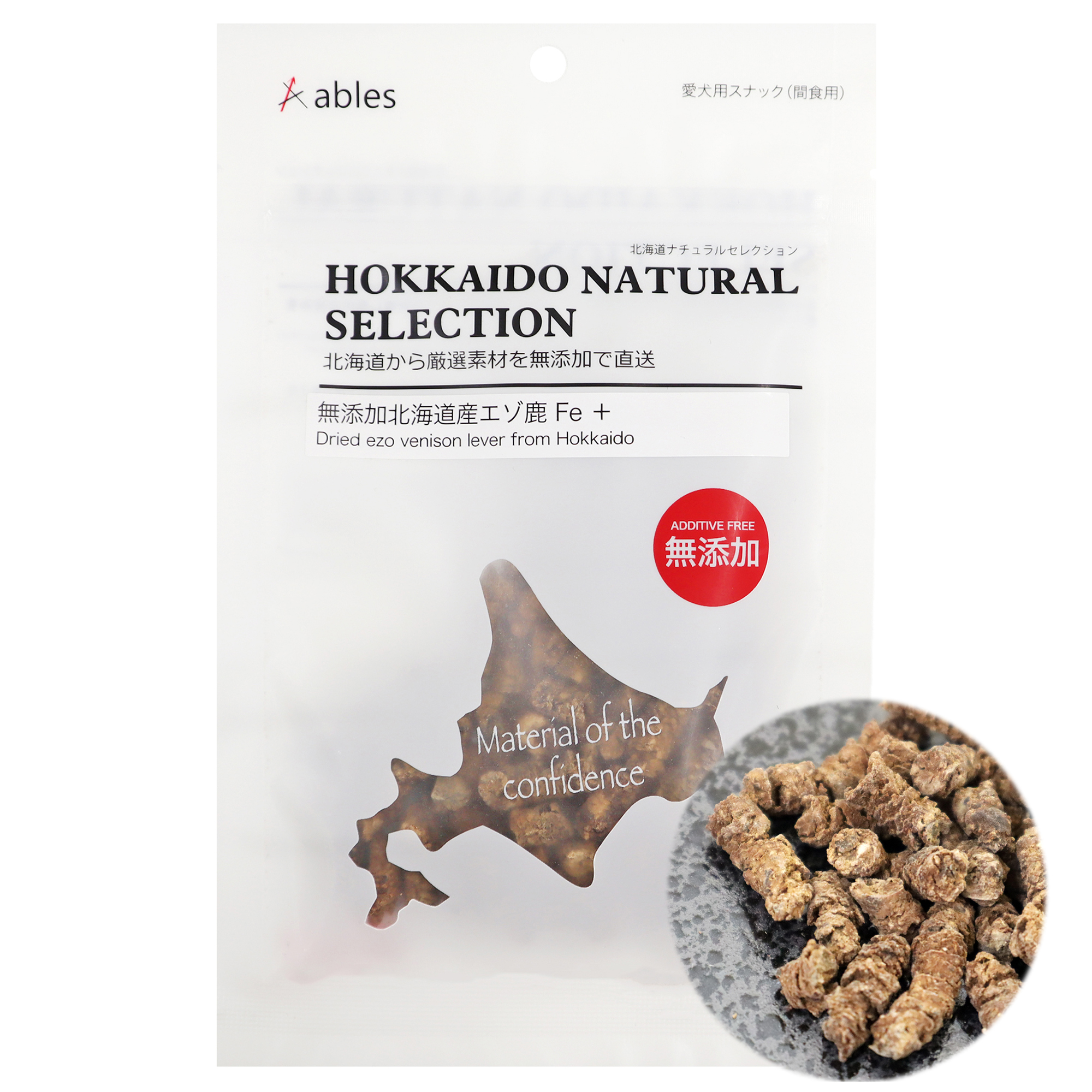 HOKKAIDO NATURAL SELECTION 無添加北海道産エゾ鹿 Fe + 30ｇ