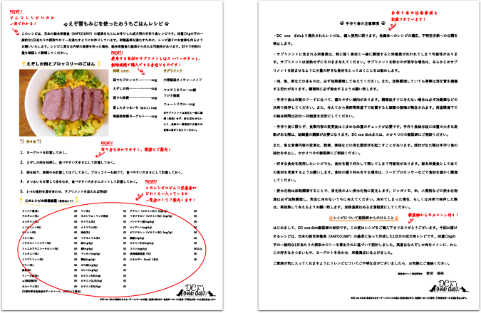 レシピサンプルイメージ