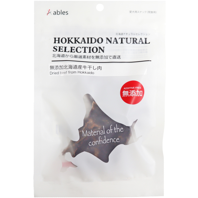 HOKKAIDO NATURAL SELECTION 無添加北海道産牛干し肉 50g