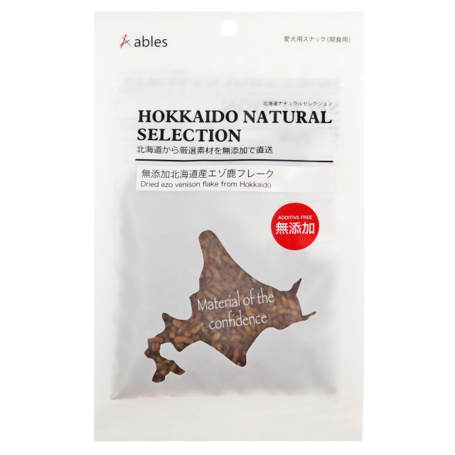 Hokkaido Natural Selection 無添加北海道産エゾ鹿 フレーク 30ｇ
