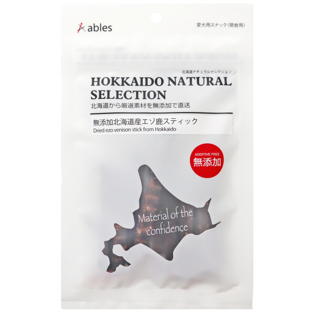 HOKKAIDO NATURAL SELECTION 無添加北海道産エゾ鹿スティック 20g