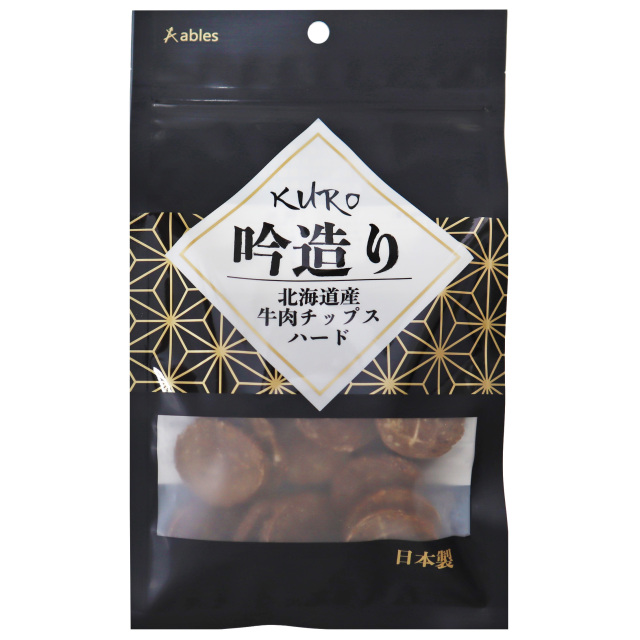 KURO 吟造り 北海道産牛肉チップスハード 50g