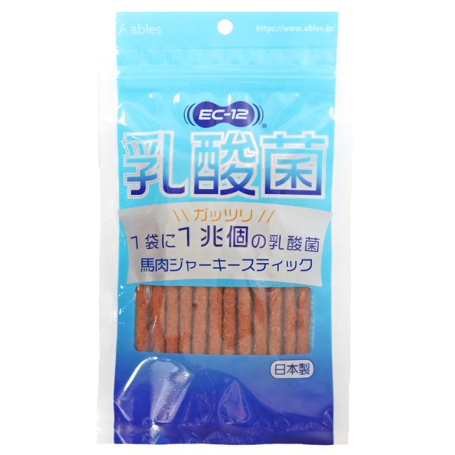 EC-12乳酸菌 馬肉ジャーキースティック 70g