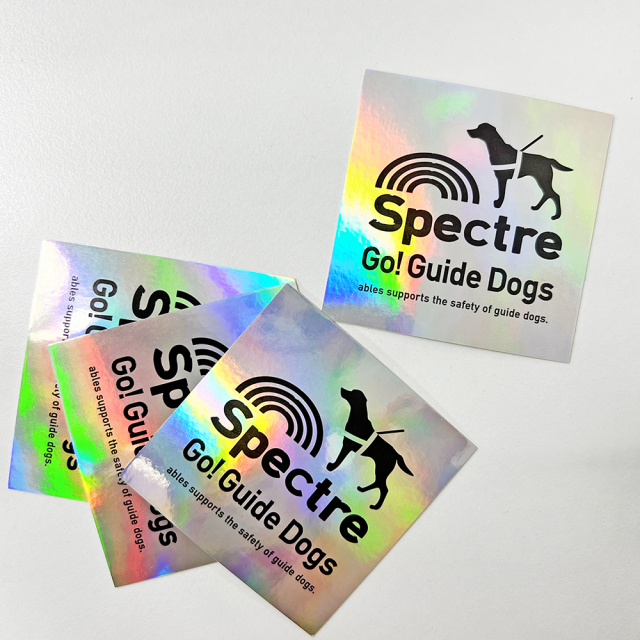 【暗闇×反射】盲導犬チャリティーspectreコラボサコッシュ