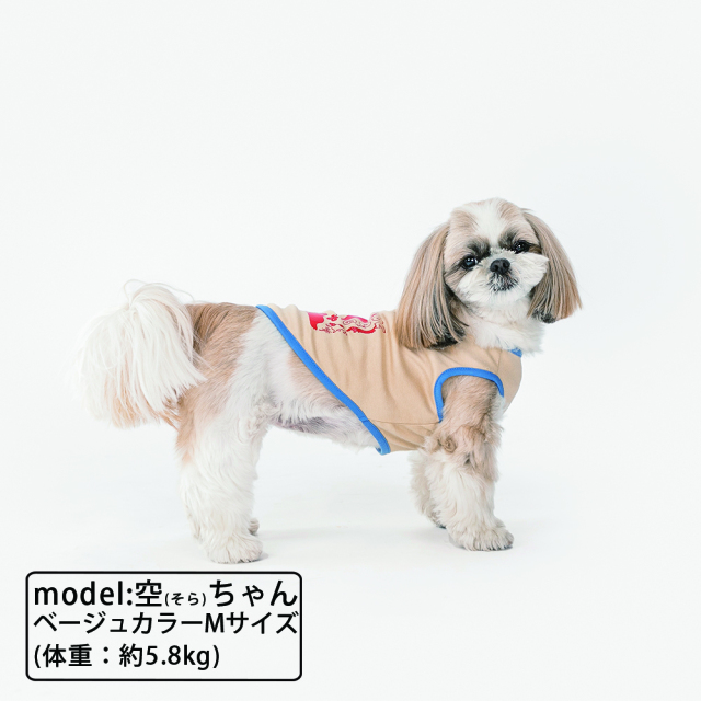 盲導犬サポートDOG Tシャツ ベージュ