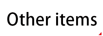 Other items