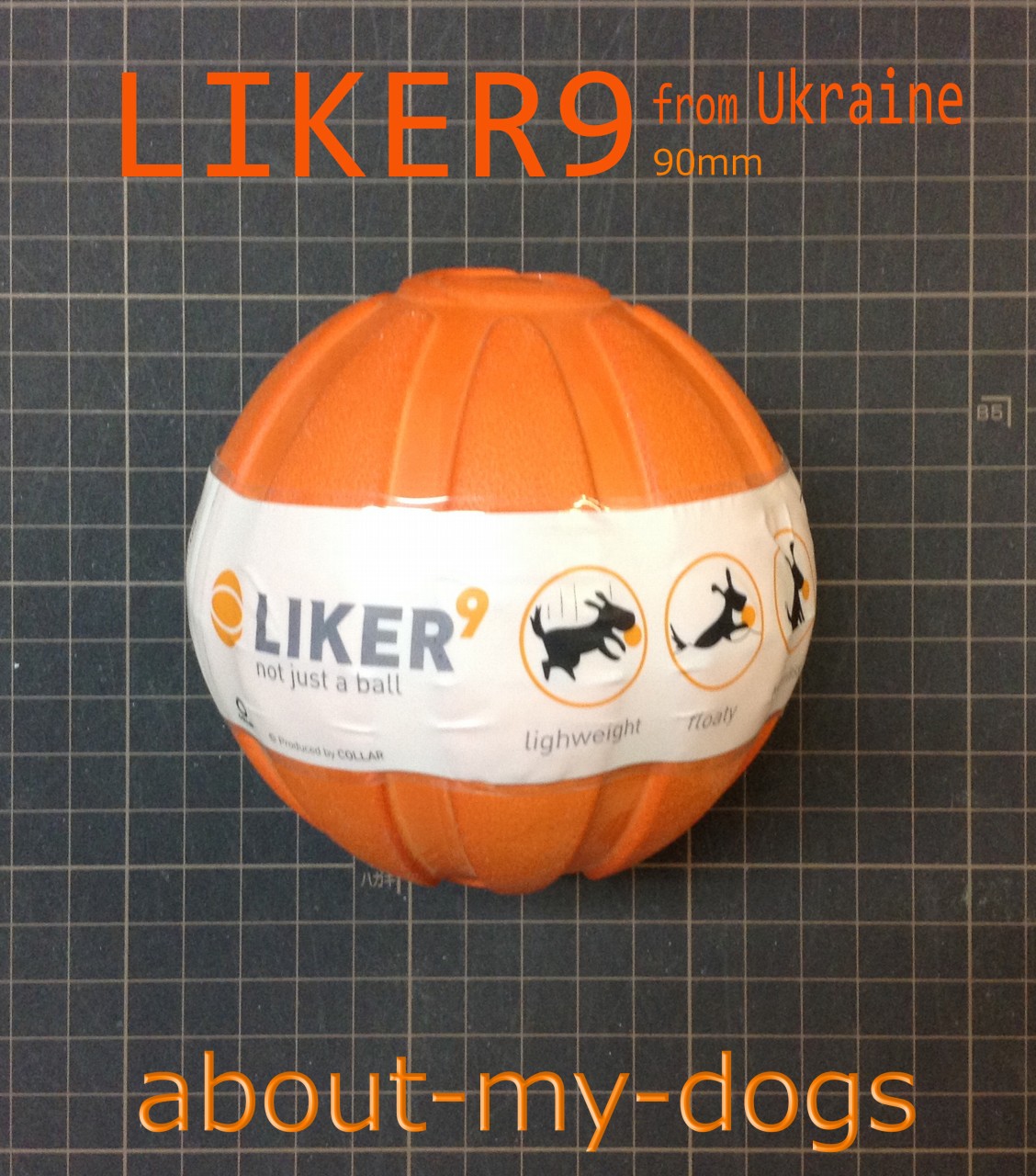 LIKER9 中大型犬用 9cm 78g