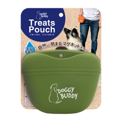 ドギーバディ　シリコン・トリーツポーチ/モスグリーン