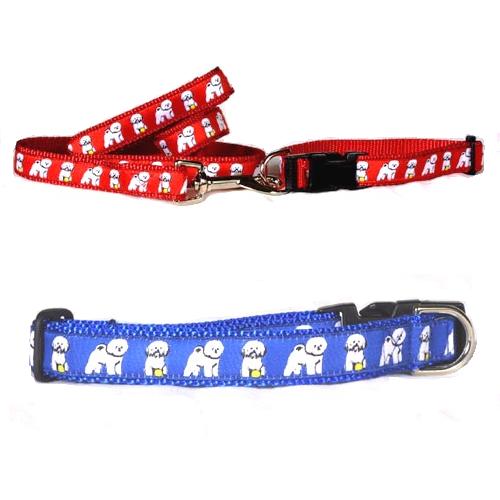 ビションフリーゼ 犬種別デザインシリーズ首輪リード from USA