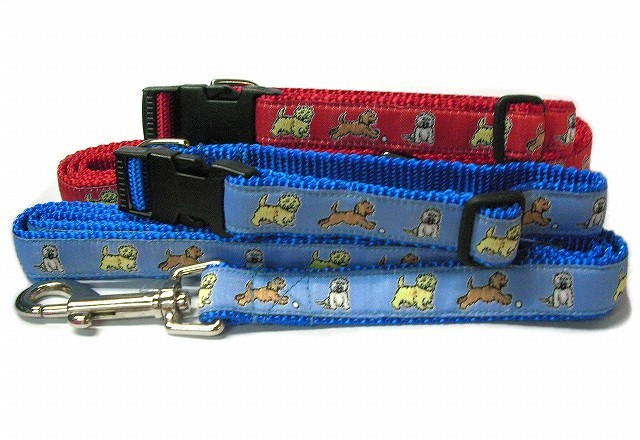 ケアンテリア 犬種別デザインシリーズ首輪リード from USA｜アバウト