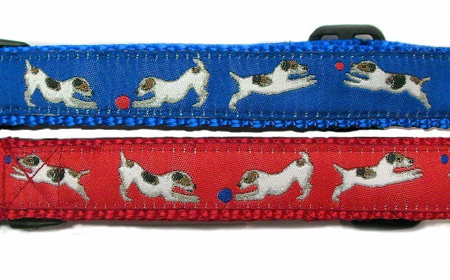 ジャックラッセルテリア 犬種別デザインシリーズ首輪リード from