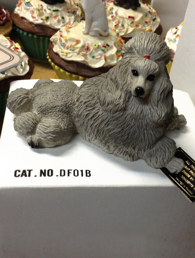 創作人形　おめかしワンちゃん(高さ25cm) 犬種別小型フィギュア巾13cm前後