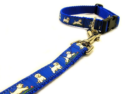 ウエストハイランド・ホワイト・テリア 犬種別デザインシリーズ首輪