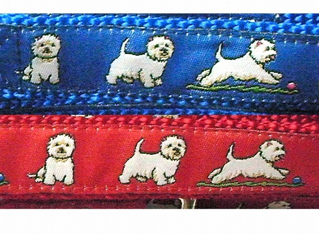 ウエストハイランド・ホワイト・テリア 犬種別デザインシリーズ首輪