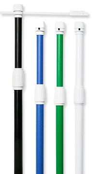 のぼり竿　伸縮式2.4M　２０本セット (J004-1)