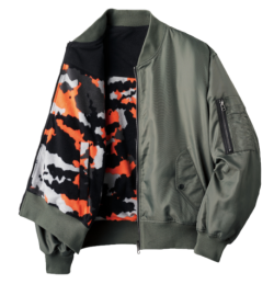 リバーシブルMA-1ジャケット AT917