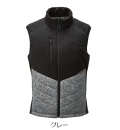 カーボンファイバーヒートベスト Wスイッチ バッテリーセット AT834