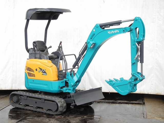 【T-0092】クボタ U-17(クボタ OEM CAT) 1.5tクラス 倍速 ブレーカー配管 往復配管 盗難防止装置　 可変脚(ボーダレス) 　ユンボ　茨城県 U-17 クボタ 配管機 ゴム脚 可変脚