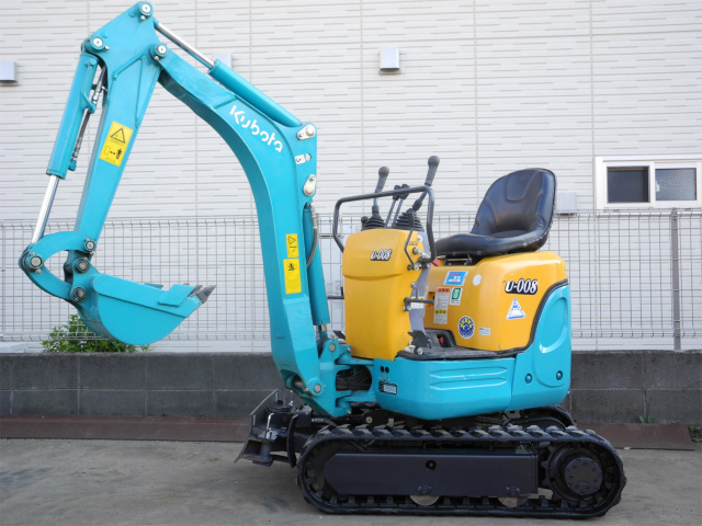 U008 クボタ 標準機 ゴム脚 可変脚