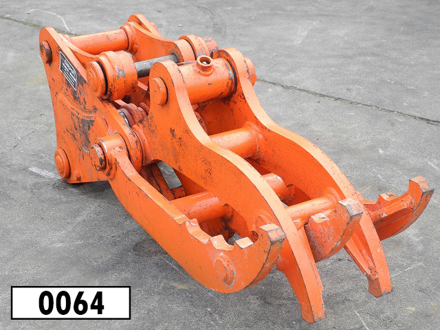 中古アタッチメント,タグチ,GV-05K,グラスパー,3点式機械フォーク