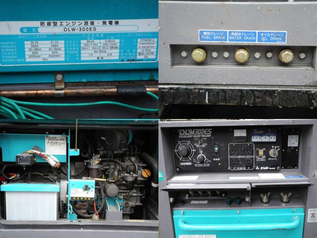 デンヨー,中古,発電溶接機,建機