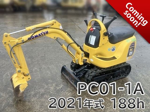 ユンボ,コマツ,PC01-1A,中古,ヤンマー,クボタ