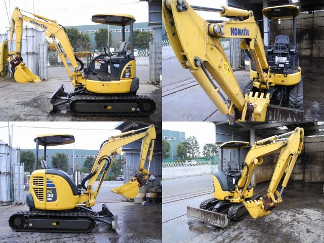 人気・低稼働☆コマツ PC30MR-3☆幅広バケット付・整備済！
