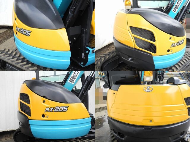 RX-205 クボタ クレーン仕様 ゴム脚