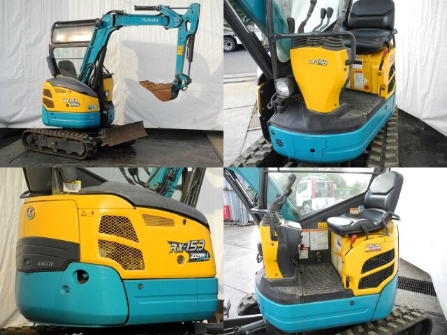 美品★クボタ★KUBOTA★RX-153S クボタ KUBOTA RX-153S 2016y 317h ユンボ バックホー 油圧ショベル