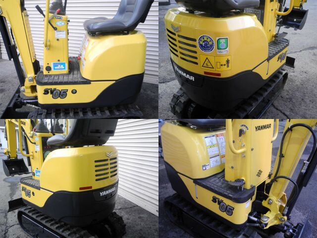 SV05-B ヤンマー ゴム脚 固定脚