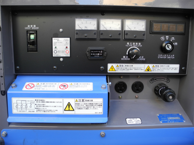 デンヨー,中古,発電機,建機,ディーゼル,マシーンパーク