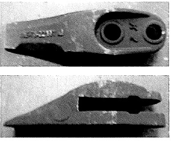 ボルト式】 ツース（爪・ポイント） コマツ PC10/PC20 ヤンマー SV13
