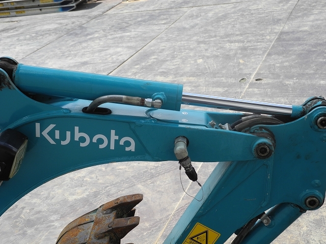 クボタ バックホー U-008 可変脚 1634時間【管理番号：2124122100337】