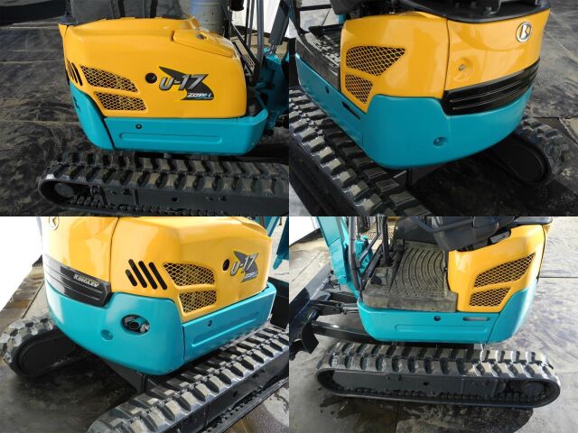 U-17 クボタ 標準機 ゴム脚 可変脚