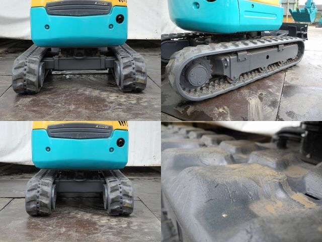 U-17 クボタ 配管機 ゴム脚 可変脚