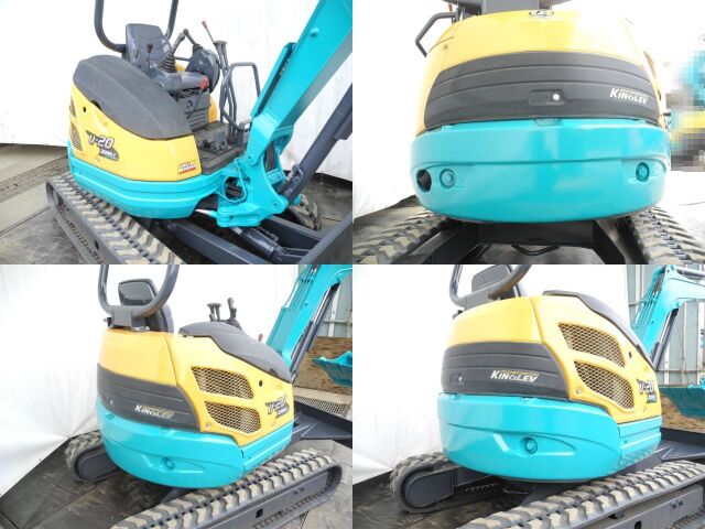 U-20-3S クボタ 標準機 ゴム脚 固定脚